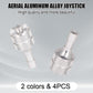 4pcs Drone Controller Sticks, Detachable Drone Remote Joysticks Thumb Rocker Replacement Compatible with DJI Mini 3 Pro Drones DJI RC Smart Controller (Silver, Black)