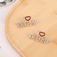 2pcs Crystal Trump Brooch - Official Trump 2024 Lapel Pin with Clear Container for Presidential Election Souvenir Gifts