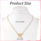 Bow Necklace, Dainty Ribbon Bowknot Chain Necklace Cute Fashion Bowtie Pendant for Choker Gold Bow Jewelry Gift for Women Wedding Prom Daily Wear