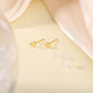 Mini Heart Earrings Studs, Small Dainty Heart S925 Silver Gold Earrings Skin-Friendly Tiny Cartilage Tragus Earrings for Women