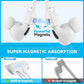 AirPod Strap with Magnetic,AirPod Lanyard Anti-Lost Cord for Sports Anti-Loss, AirPod Accessories Compatible with AirPods 4 Case 2024, AirPod Pro 2nd/1st, AirPod 3, AirPod 2/1- White 1 Pack