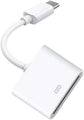 for Apple 30pin Female to USB 3.1 Type-C USB-C Sync Data Charging Adapter Cable Cell Phone OTG Adapters USB Cables Accessories, USB c Female to USB Female Adapter