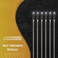 Self Threading Needles for Hand Sewing, Sewing Needles for Hand Sewing, Easy Side Threading Stitching Pins in 3 Sewing Machine Needles Sewing Notions, Easy to Thread Sewing Needles with 12 Needles