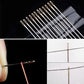 Self Threading Needles for Hand Sewing, Sewing Needles for Hand Sewing, Easy Side Threading Stitching Pins in 3 Sewing Machine Needles Sewing Notions, Easy to Thread Sewing Needles with 12 Needles