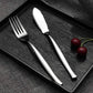 8-Piece Stainless Steel Fish Forks and Knives, Serving Set