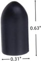 50 Pcs Pourers Dust Covers Olive Oil Liquor Bottle Pour Spout Cover Rubber Caps (Not Include the Spout)