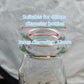 4 PCS Glass Bottle Replacement Caps with Tampered Evident Seal,48mm Diameter Bottle Lids Compatible With Stanpac & Libbey Milk Glass Bottles.Reusable,Long-Lasting and Easy to Clean Bottle Caps