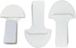 Toilet Seat Handle - Lift More, Less Mess -Easy Application 3 Pack White
