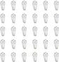 Concrete Wall Hooks，30pcs Invisible Nail Hangers, No Damage Wall Picture Hanger ， Powerful Concrete Hard Wall Drywall Picture Hooks Non-Trace Hanging Hook for Picture Photo Frame Clock Hangers