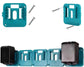 2 Pack m18 Battery Holder compatible with makita 18V Battery Mounts, compatible with makita tools, compatible with makita battery adapter, compatible with makita 18v tools