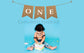 ONE High Chair First Birthday Burlap Banner | First Birthday Party Rustic Theme Decoration for boy or Girl | 1st Birthday Party Supplies | Happy Birthday Banner for Nursery Decor Product Name