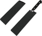 2 Pcs Knife Covers or Sleeves 8" x 2.2" Knife Edge Guard Universal Waterproof Kitchen Knife Sheath, Chef Knife Sheath, Plastic Knife Cover for Kitchen Knives, Black