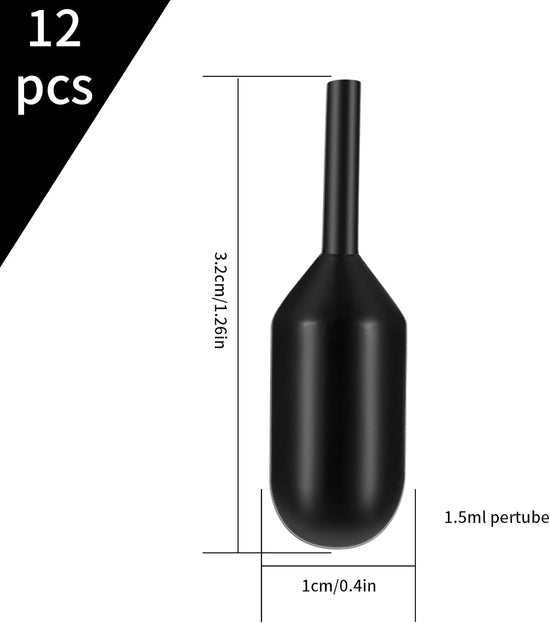 Identity Theft Protection 12 Pcs Roller Stamps Replacement Refills for Confidential Privacy Security, Black Ink, Covers Personal Mail Address Information