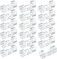 120 Pcs Adhesive Cable Clips, Cable Management Clips, Clear Cable Organizer, Cord Holder, Wire Clips, Sticky Cable Wire Cord Clips Holder for Car Office Home Desktop PC TV Laptop Ethernet Cable