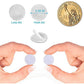 Velcro 10mm Round Self Adhesive 1000pcs White Nylon Silent Hook and Loop Fasteners for Kids Early Education