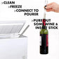 Wine Cooler Chiller 2-Pack Stainless Steel with Aerator Compatible with Standard Bottles