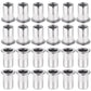 60pcs 304 Stainless Steel Rivet Nut M8 Flat Head Blind Nut Threaded Rivet Nut Rivet Nut for Threaded Insert Plys