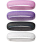 (4 pcs) Glasses Case, Unisex Hard Shell Glasses Case Protect