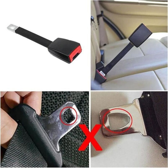 Belt Extender 2 pcs Comfortable Extension Strap 23 cm