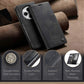 Xiaomi Redmi 14C Phone Case Leather Compatible with Xiaomi Card Holder Stand Multicolor Style CASEME 013 Series
