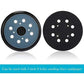 125mm Sanding Disc 8-Hole 2 pcs with Dwe6423 Dwe6421 Compatible Sandpaper Accessories