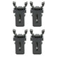 4pcs/set Replacement Car Sunglasses Holder Upper Console Latch for Most Trash Fk