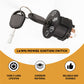 4-position ignition lock with key for riding lawn mower tractor 193350 532193350