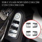 4pcs Window Lifter Control Switch Button Door Window Switch for C-Class W205 GLC W253