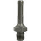 M14 external thread to SDS Plus internal thread and internal triangle adapter for drill grinder, from DEBUNS