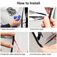 Car Door Edge Protector Rubber Strip Anti-Scratch, 5M Car Door Protector Compatible with Most Vehicles