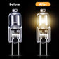 G4 halogen lamps 20W 12V - Warm white - 20 Pack 20pcs 20W 20pcs