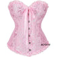 Corset Pink M YSJ Women&