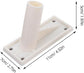 3pcs Flag Pole Holder Wall Mount Flag Stand Flag Pole Mounting Bracket Self Adhesive Flag Pole Mount Plastic Flag Rod Bracket Flagpole Hardware Heavy Duty Flag Bracket Flag Holders