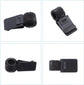 5Pcs Pen Loop Holder, Black Pen Clip Board Holders, Metal Pen Holder Clips with Adjustable Spring Loop, Pen Pencil Holder Organizer, for Notebook and Clipboard in Home, Office, Pocket
