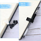 5Pcs Pen Loop Holder, Black Pen Clip Board Holders, Metal Pen Holder Clips with Adjustable Spring Loop, Pen Pencil Holder Organizer, for Notebook and Clipboard in Home, Office, Pocket