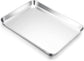 Cookie Sheet for Baking, 18”x13” Stainless Steel Baking Sheet Pan for Oven, Large Non Toxic Metal Baking Tray for Cake Cookies, Healthy & Rust Free, Mirror Finish & Dishwasher Safe, 1 Pack