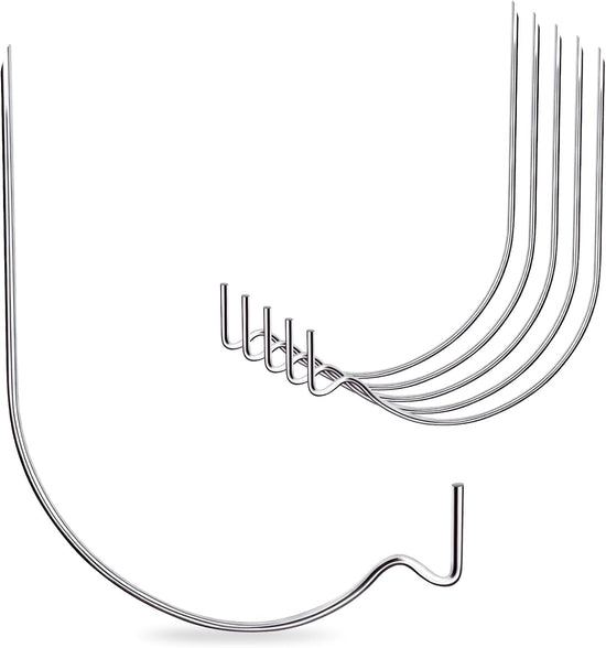 Picture Hanger Super Hook 20PCS,High-Quality Steel Picture Hanger Hercules Hooks,Used for Drywall, Wood Wall, Plaster Wall, can Hang Photos, Art, Clock, Mirror.