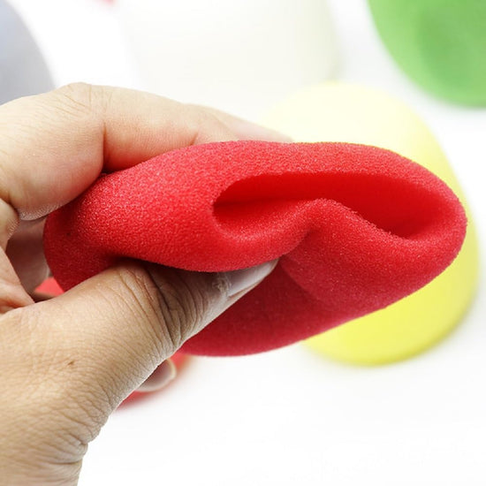 Microphone Cover, Thick Colorful Foam Mic Cover, Handheld Stage Microphone Windscreen, Reusable Foam Covers， Foam Micro Filter for Most Handheld Microphone for Karaoke DJ - 10 Pieces