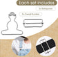 2PCS Jean Overalls Overall Buckles Adjustable Bib Clips No-Sew Button for Overall Bib Pants overalls Jeans Jacket