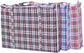 Set of 3 Jumbo STORAGE LAUNDRY SHOPPING Bags with Zippers and Handles. Size 27"x25"x5"