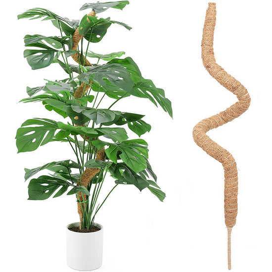 4 pcs Monstera moss rods for indoor plants, bendable plant holder