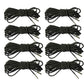 8pcs Folding Chair Sun Lounger Accessories Elastic Attachment Bungee