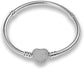 925 Silver Heart Charm Bracelet for Women, Compatible with All Jewelry Brands, Christmas Birthday Mother&