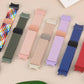 Braided Strap for Compatible with Samsung Galaxy Watch 6 5 Pro 4 Classic Magnetic Band Without Gap Galaxy Watch 6 5 4 Classic 40mm 44mm 45mm 47mm 43mm Inverness Green