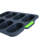 Mini baguette baking tray, bread crisping tray, non-stick perforated