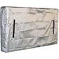 Mattress Storage and Protective Cover for Moving - Waterproof Full Size Mattress Cover 196x38x107cm Grey