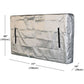 Mattress Storage and Protective Cover for Moving - Waterproof Full Size Mattress Cover 196x38x107cm Grey