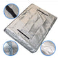 Mattress Storage and Protective Cover for Moving - Waterproof Full Size Mattress Cover 196x38x107cm Grey