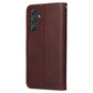 Compatible with Samsung A55 5G Leather Wallet Case Samsung Multiple Colors Brown