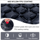 Self-Inflating Camping Mattress Compact Olive Green Lightweight Thick Inflatable Mat Compatible with Double Camping Single Mat Attachable